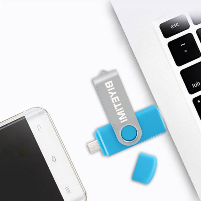 Solid Color OTG USB Flash Drive Computers & Tablets External Storage USB Flash Drives
