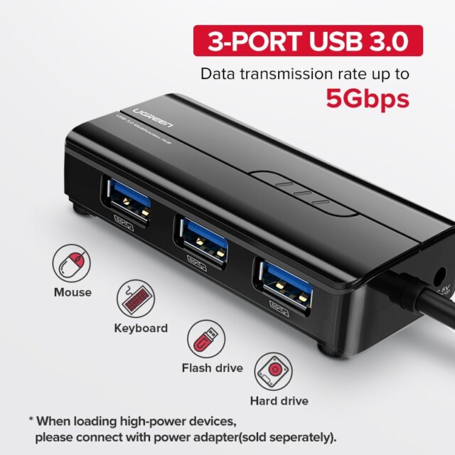 Ethernet Simple 3.0 USB-C Hubs Computer Peripherals Computers & Tablets USB Hubs