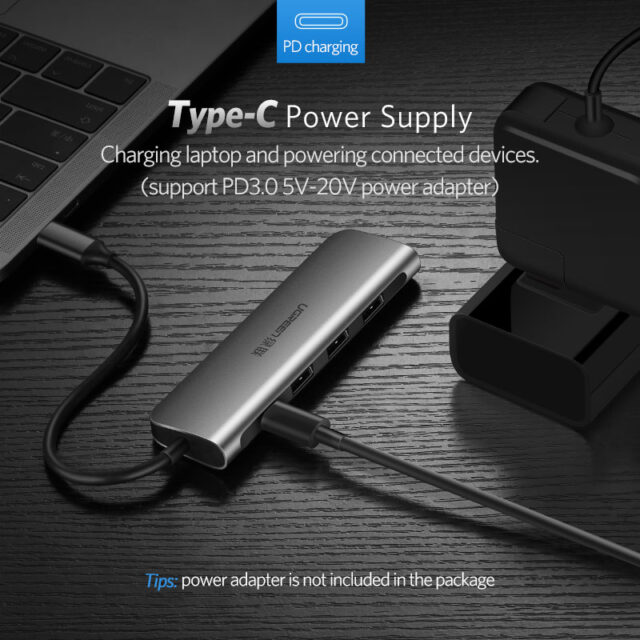 Type C to Multi 3 Ports USB Hubs Computer Peripherals Computers & Tablets USB Hubs