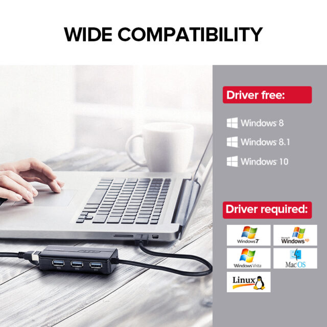 Ethernet Simple 3.0 USB-C Hubs Computer Peripherals Computers & Tablets USB Hubs