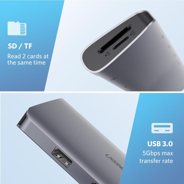 8 Ports Universal USB-C Hubs Computer Peripherals Computers & Tablets USB Hubs