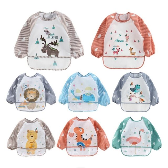 Baby’s Waterproof Feeding Bib Baby & Mother Care Baby Feeding Bibs