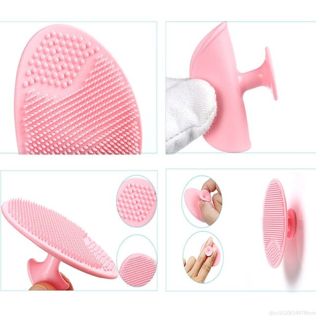 Soft Silicone Face Cleansing Brush Baby & Mother Care Baby Care Bath & Shower Products