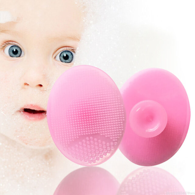 Soft Silicone Face Cleansing Brush Baby & Mother Care Baby Care Bath & Shower Products