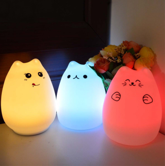Kid’s Bedroom Cute Cat LED Night Light Baby & Mother Care Baby Bedding