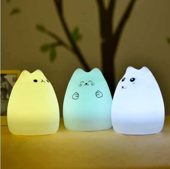 Kid’s Bedroom Cute Cat LED Night Light Baby & Mother Care Baby Bedding