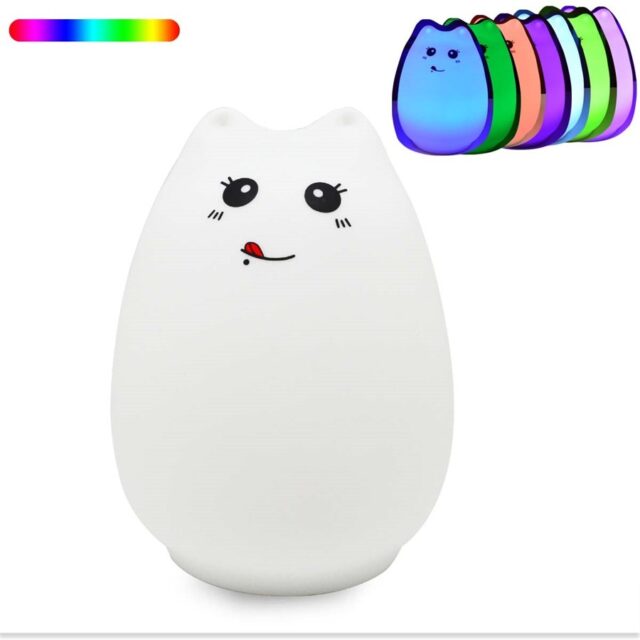 Kid’s Bedroom Cute Cat LED Night Light Baby & Mother Care Baby Bedding