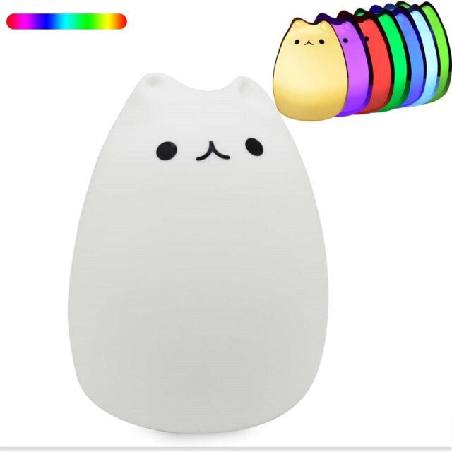 Kid’s Bedroom Cute Cat LED Night Light Baby & Mother Care Baby Bedding