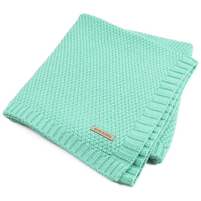 Knitted Blanket for Newborn Babies Baby & Mother Care Baby Bedding Blankets