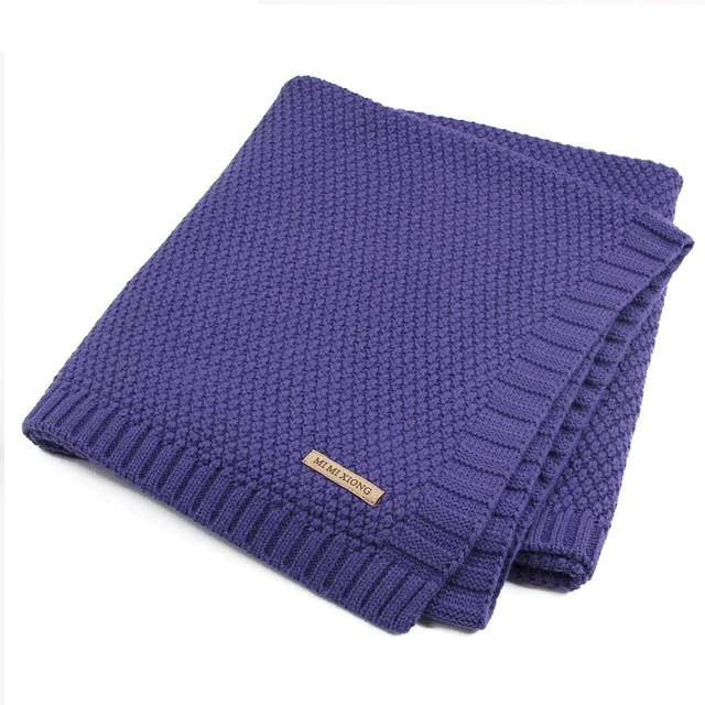 Knitted Blanket for Newborn Babies Baby & Mother Care Baby Bedding Blankets