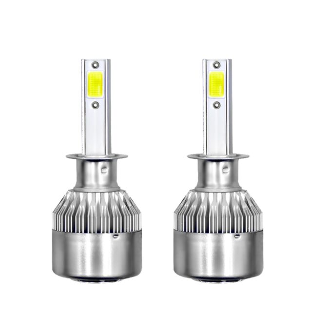 Universal LED Headlight Bulbs Pair Automobiles & Motorcycles Car Lights