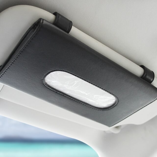 Car Sun Visor Mounted Tissue Box Automobiles & Motorcycles Interior Accessories