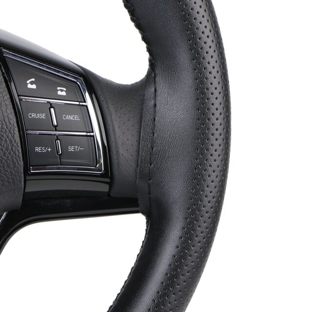 Genuine Leather Steering Wheel Cover Automobiles & Motorcycles Interior Accessories