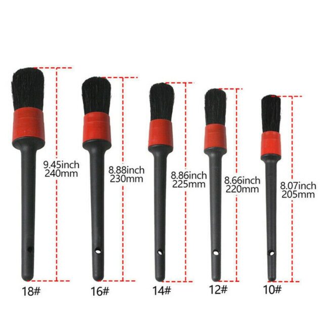 Soft Car Cleaning Brushes Set Automobiles & Motorcycles Car Wash & Maintenance