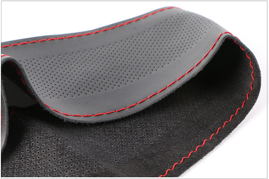 Genuine Leather Steering Wheel Cover