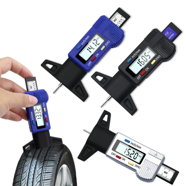 Digital Car Tire Tread Depth Gauge Automobiles & Motorcycles Car Wash & Maintenance