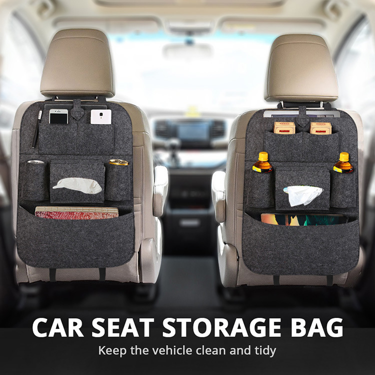 Felt Car Back Seat Organizer