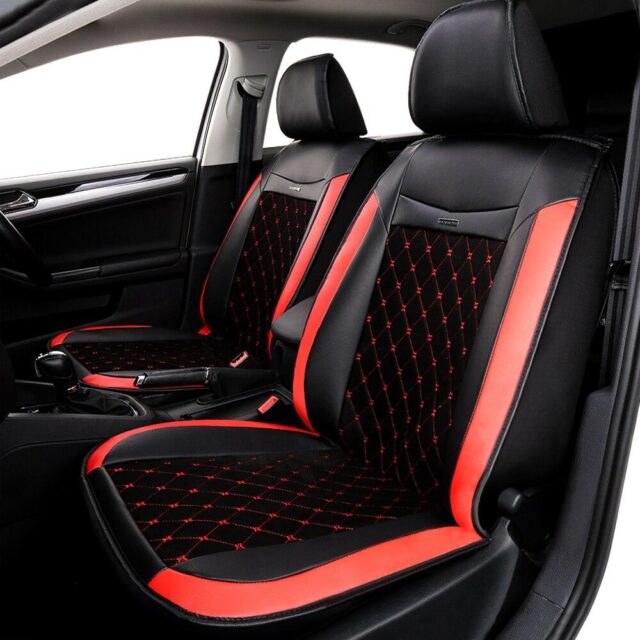 Leather Universal Seat Cover Automobiles & Motorcycles Interior Accessories