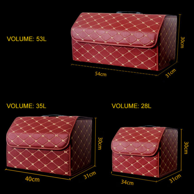 Elegant Organizer Box for Cars Automobiles & Motorcycles Interior Accessories